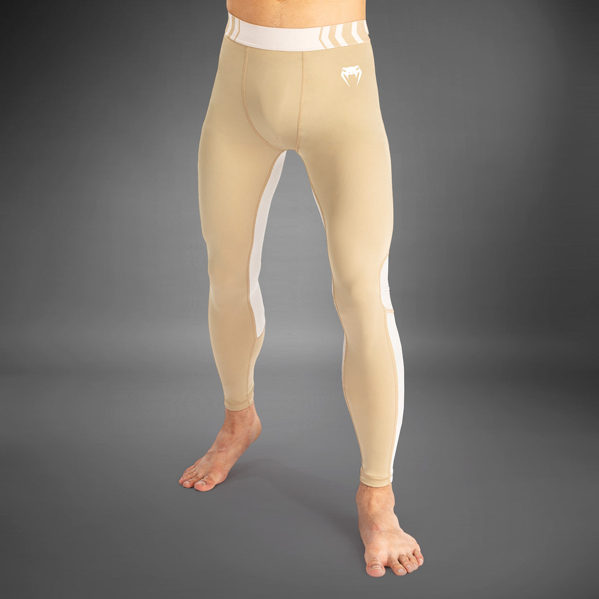 Pantalon de Compression pour Hommes Venum Tempest - Beige/Sable - product-type_Pantalons de Compression