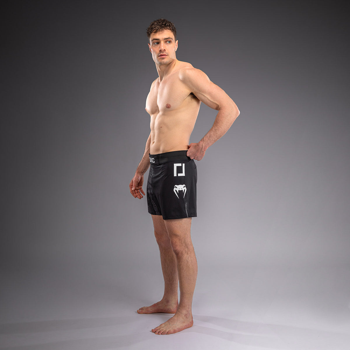 Short de Combat Karate Combat by Venum – Noir/Gris - product-type_Shorts de MMA