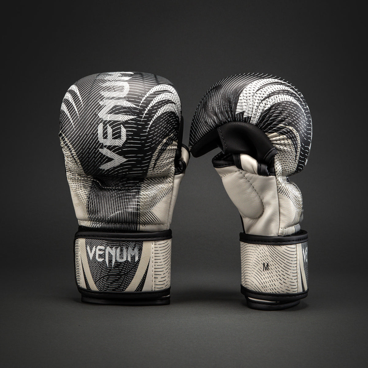 Gants de sparring Venum Galactic 3.0 - Blanc cassé/Noir - product-type_Gants de MMA