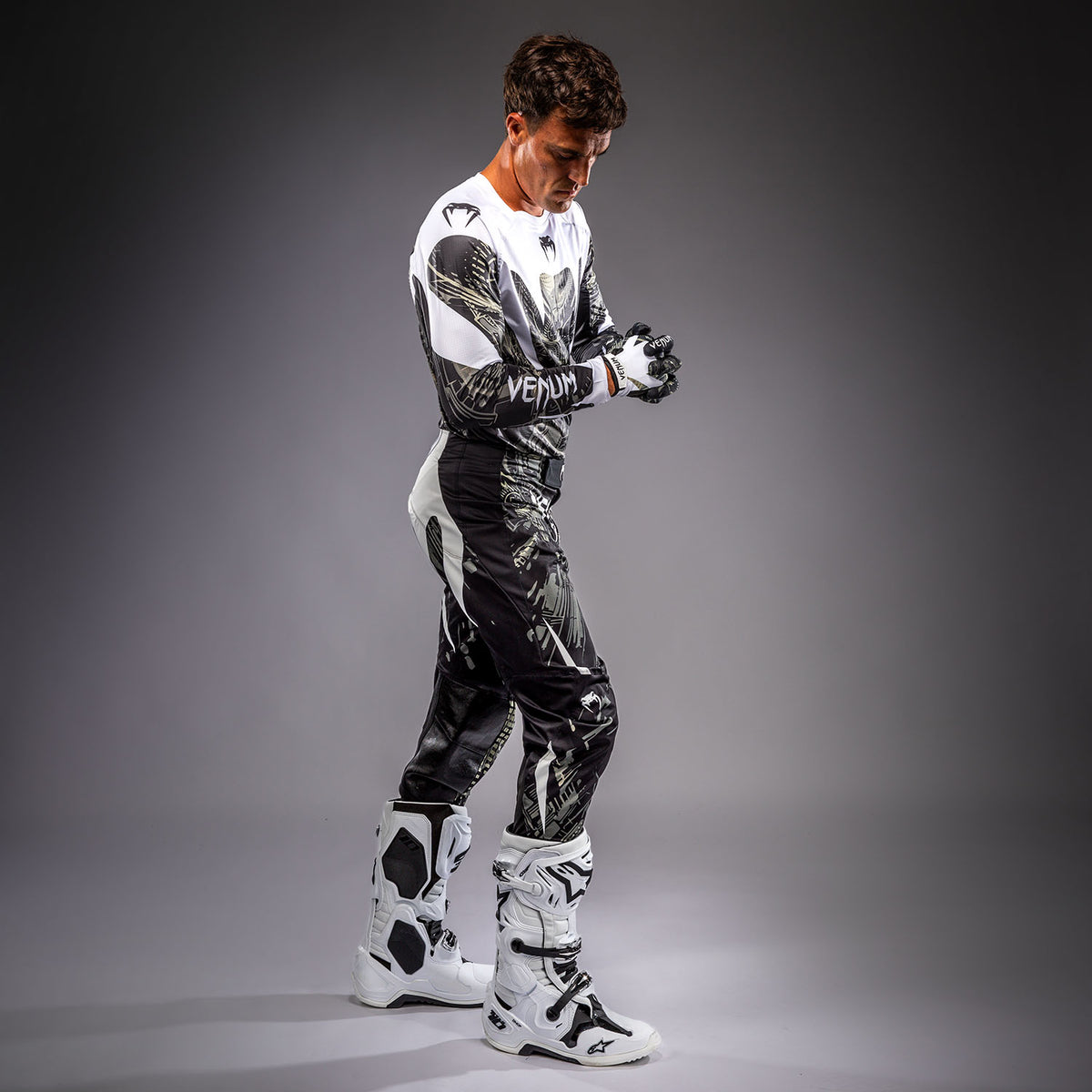 Maillot de Motocross Venum MX Elite Alien - Noir/Sable - product-type_Maillot Motocross