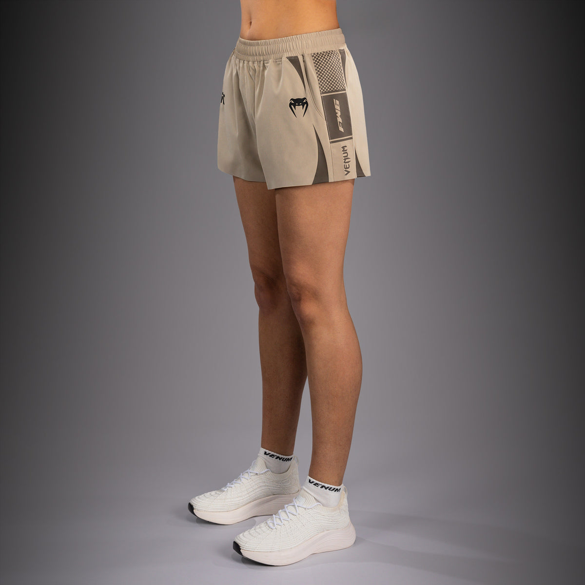 Short Technique pour Femme Venum UFC Unity by Venum Authentic Fight Week - Sable - product-type_Shorts de training