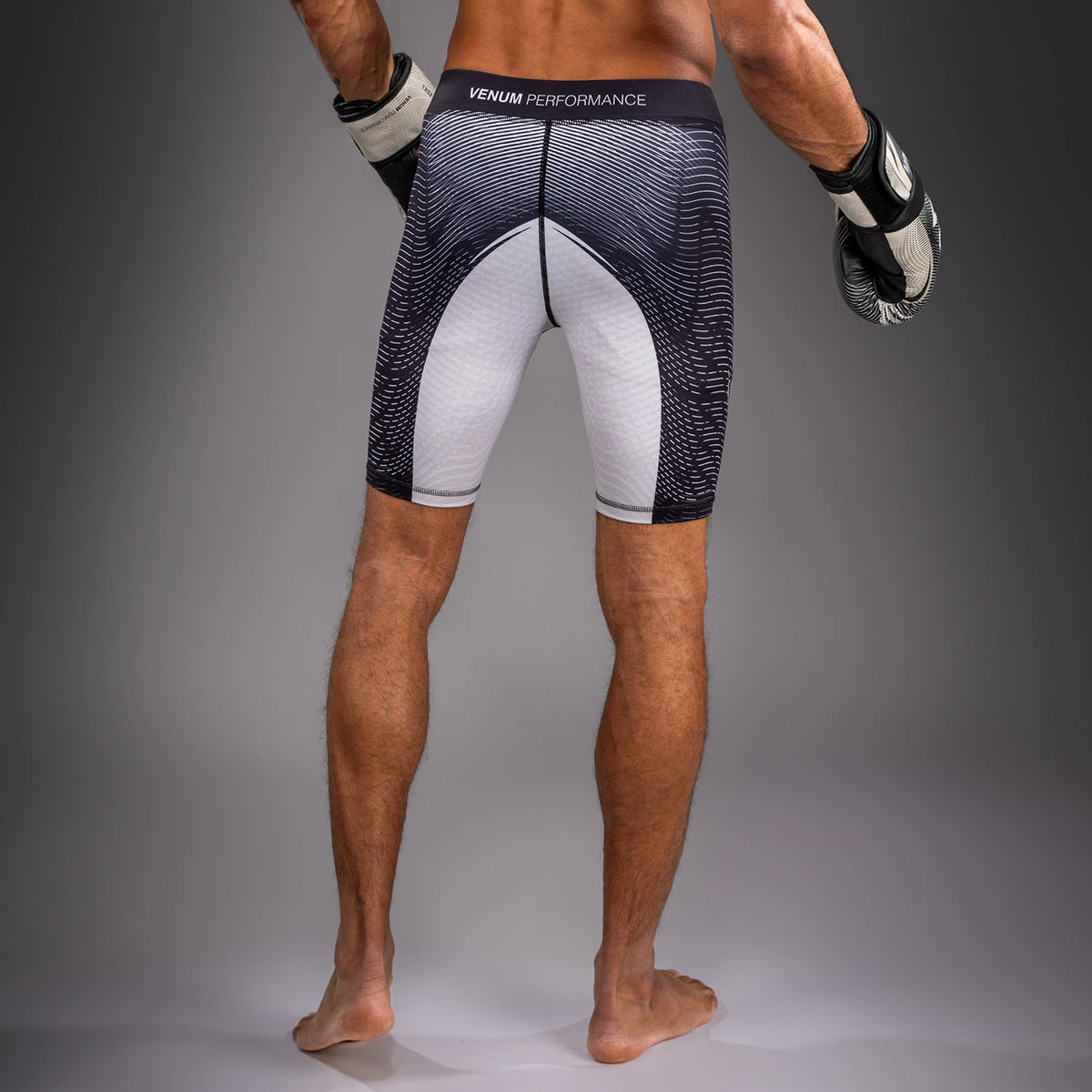 Short de Compression Venum Galactic 3.0 - Blanc Cassé/Noir - product-type_Shorts de compression