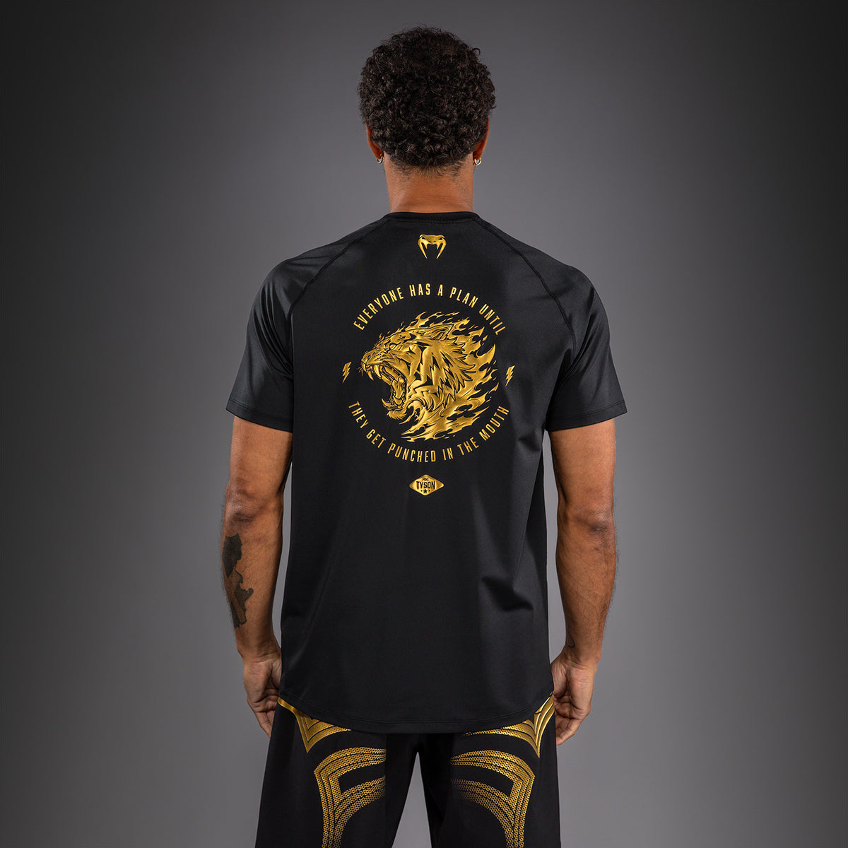 T-shirt Dry Tech Venum x Mike Tyson Tiger - Noir/Or - product-type_T-Shirts Dry Tech