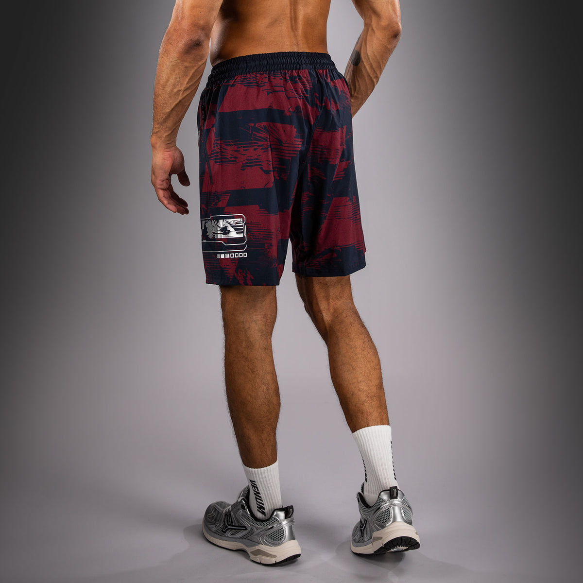 Short Performance Homme UFC Zenith by Venum Authentic Fight Week - Bleu marine/Bordeaux/Argent - product-type_Shorts de training