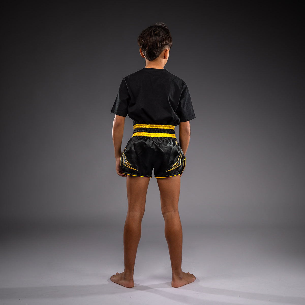 Short de Muay Thai Pour Enfant Venum Bangkok Fury - Noir/Or - product-type_Shorts de Muay Thai