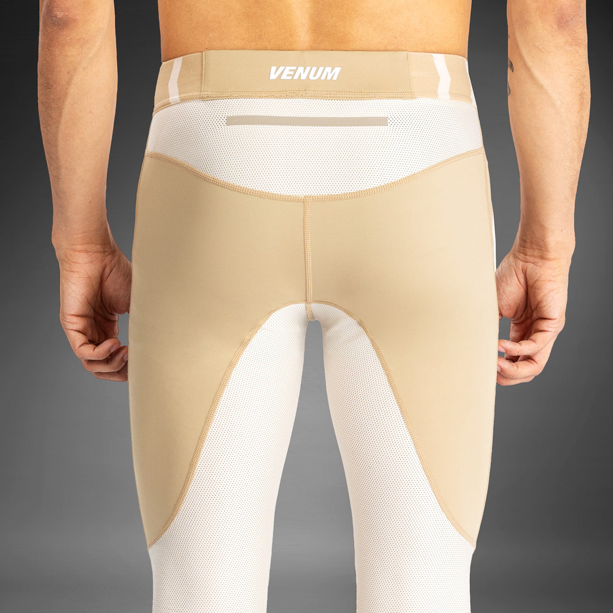 Pantalon de Compression pour Hommes Venum Tempest - Beige/Sable - product-type_Pantalons de Compression