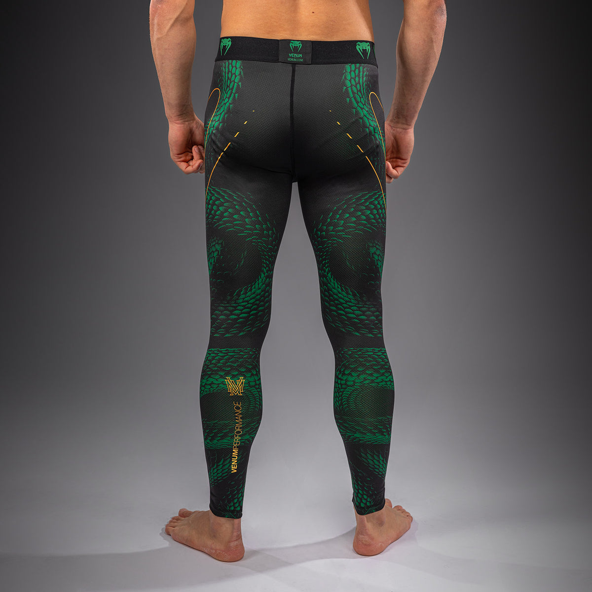 Pantalon de compression Venum Matupa - Noir/Vert/Or - product-type_Pantalons de Compression