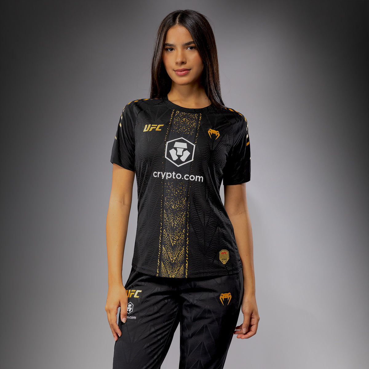 Maillot Officiel Walkout Femme UFC Zenith by Venum Authentic Fight Night - Champion - product-type_T-Shirts Dry Tech