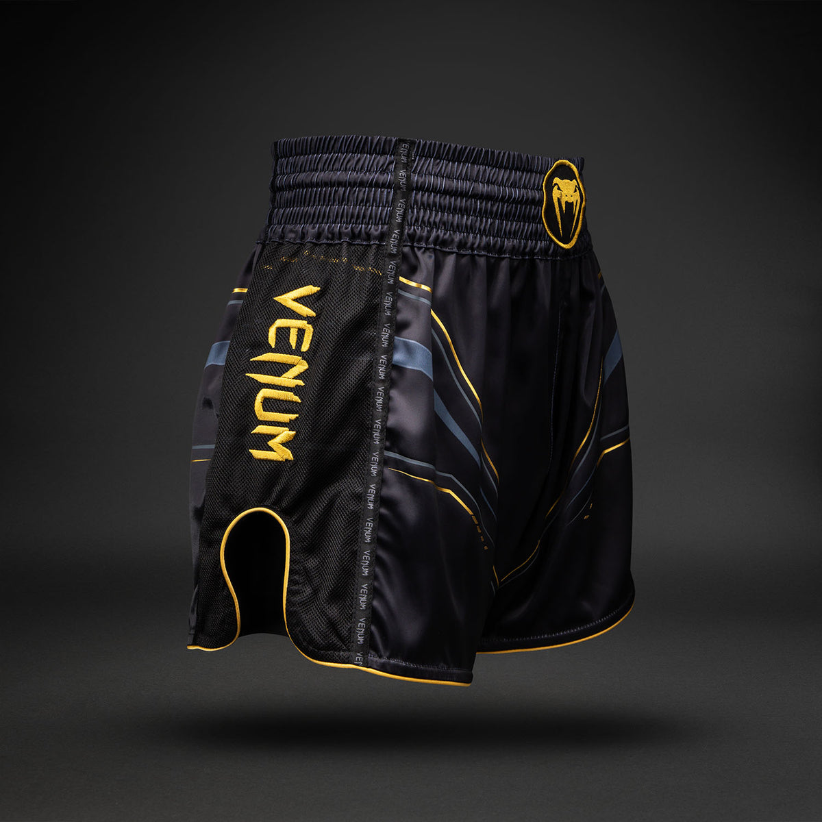 Short de Muay Thaï Venum Streamline – Noir/Or - product-type_Shorts de Muay Thai