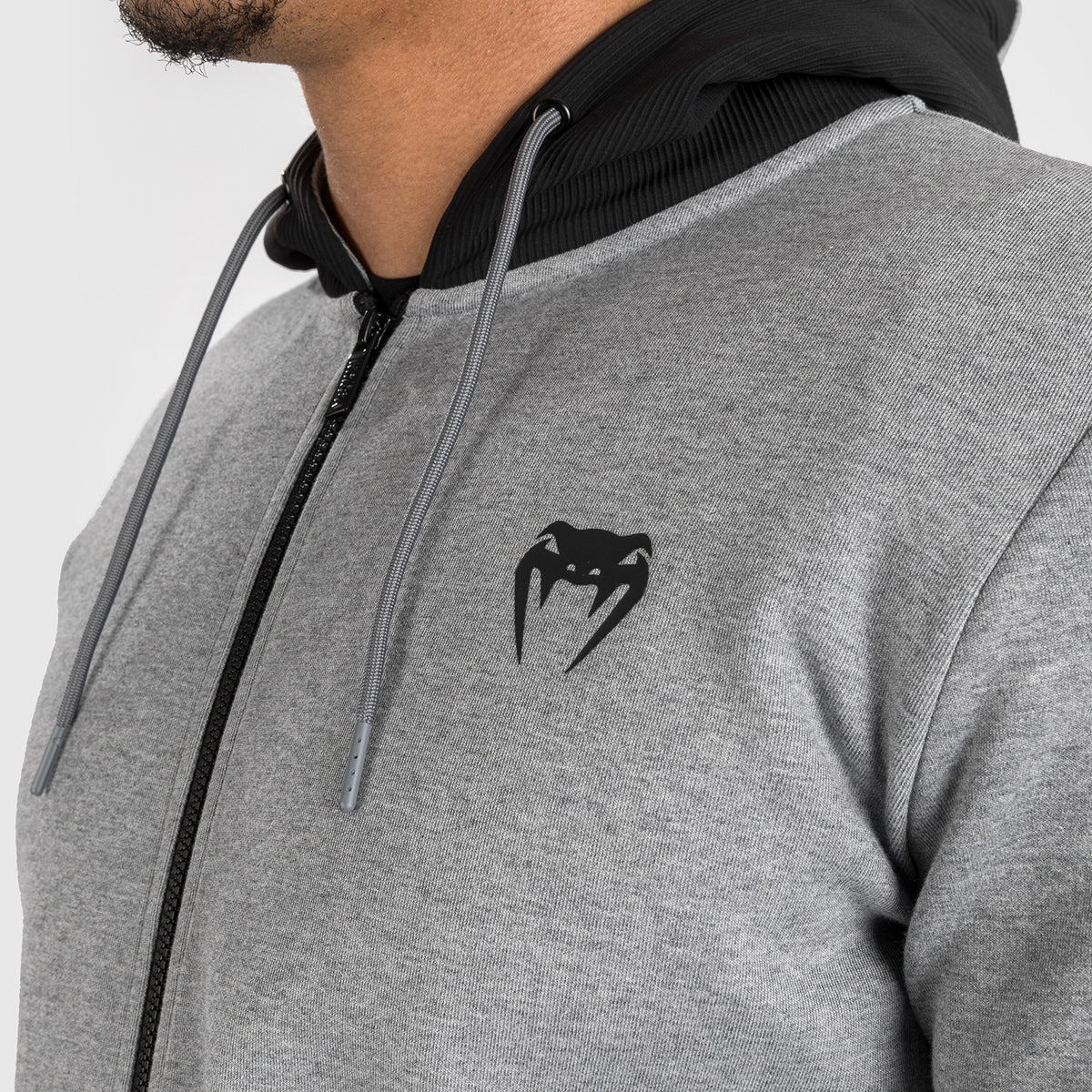 Sweat à capuche pour Hommes Venum Contender 4.0 - Gris chiné/Noir - product-type_Vestes