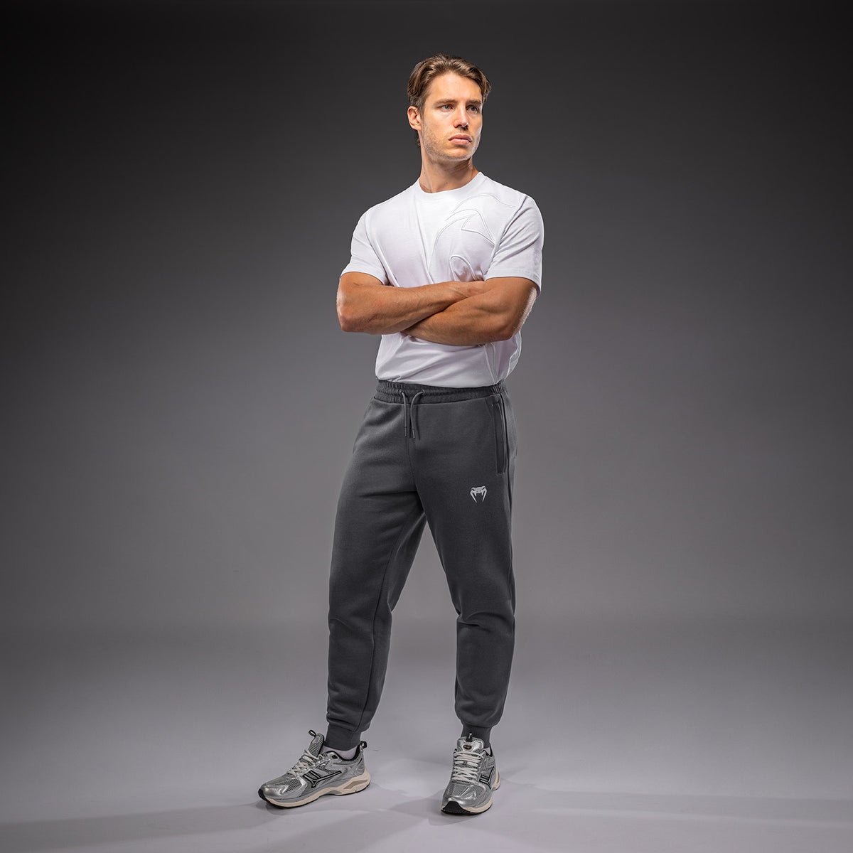 Pantalon de Jogging Venum Attack Fleece & Weave - Gris - product-type_Pantalons de jogging