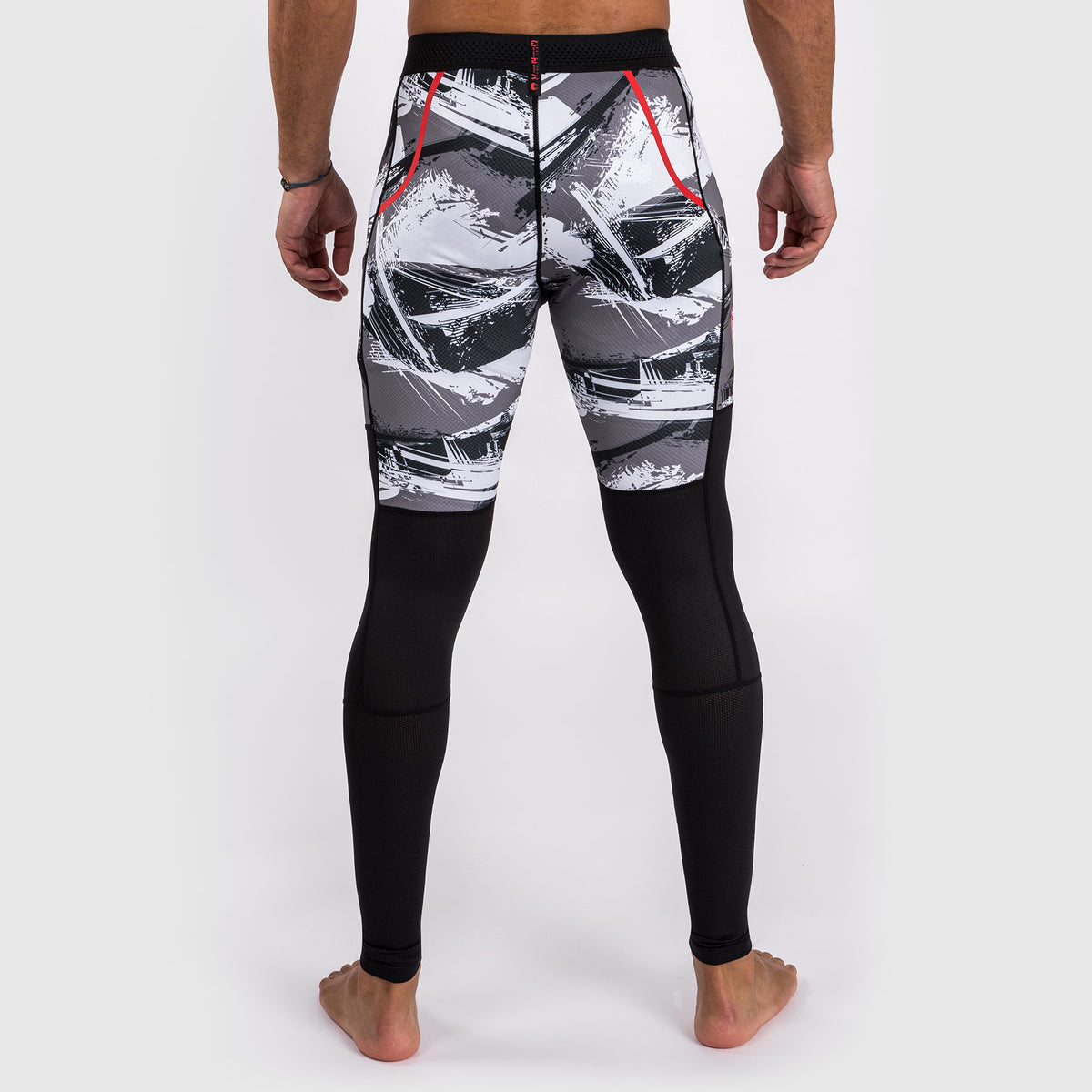 Pantalon de compression Venum Electron 3.0 - Gris/Rouge - product-type_Pantalons de Compression