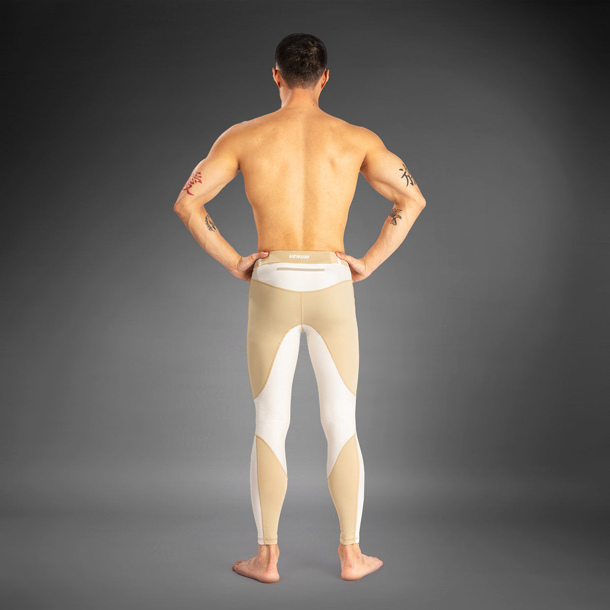 Pantalon de Compression pour Hommes Venum Tempest - Beige/Sable - product-type_Pantalons de Compression