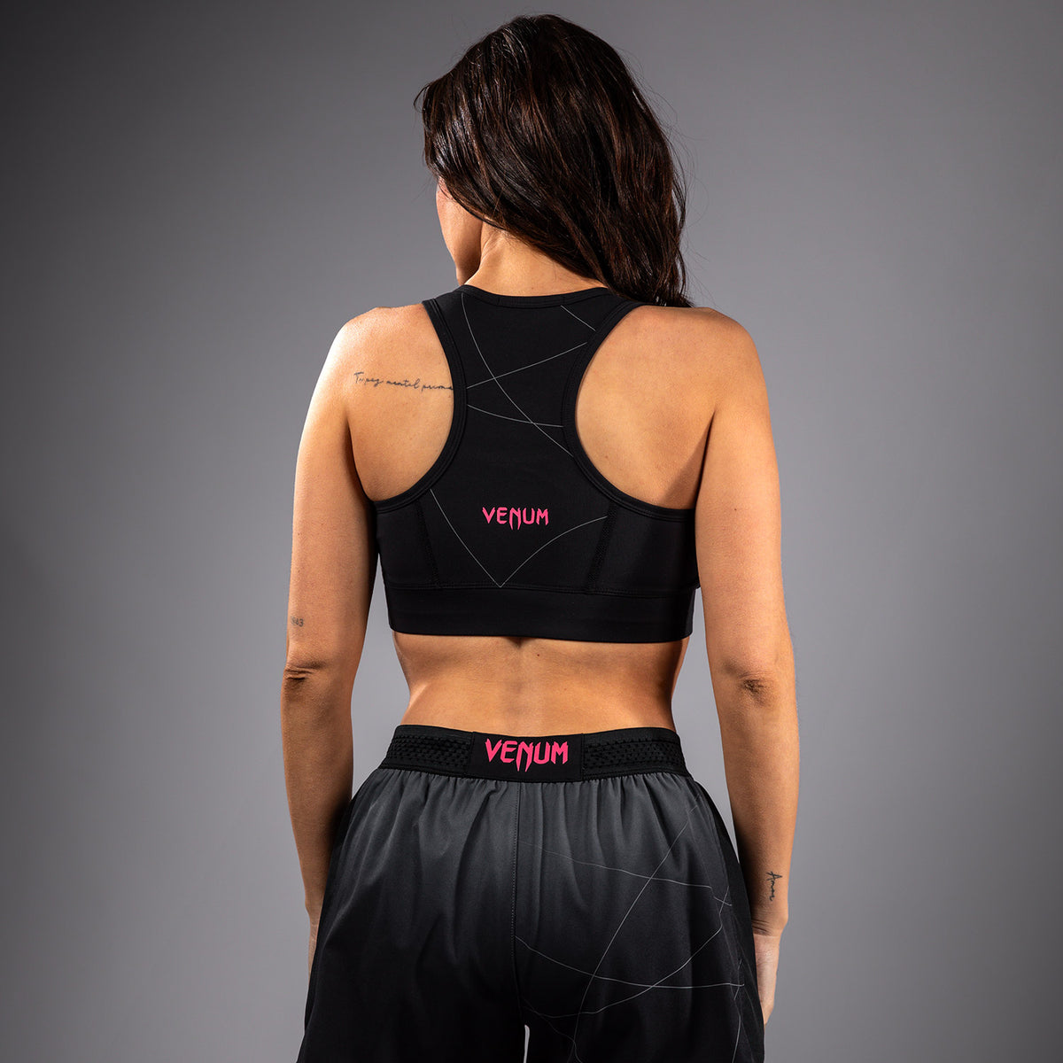 Brassière de Sport Venum Tactical XT- Noir/Gris Tempête - product-type_Brassières de sport