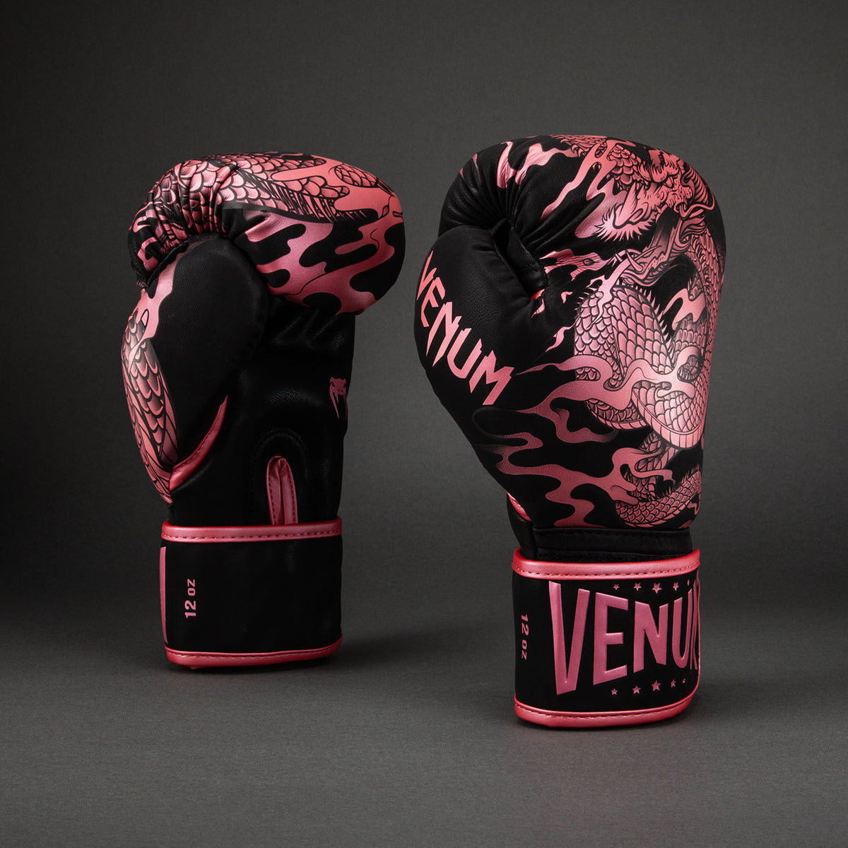 Gants de boxe Dragon's Flight - Noir/Rose métallisé - product-type_Gants de boxe
