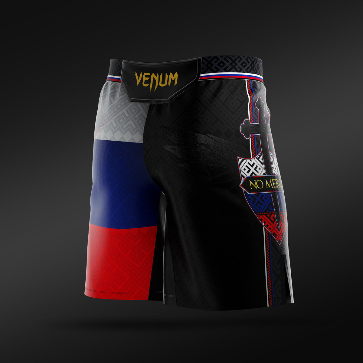 Short de Combat Petr Yan pour Homme Coupe Longue Venum UFC Unrivaled by Venum – Noir - product-type_Shorts de MMA