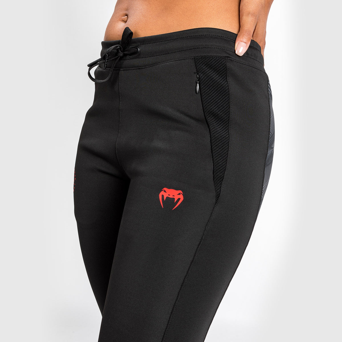 Pantalon de Jogging Venum Phantom - Pour Femmes - Noir/Rouge - product-type_Pantalons de jogging