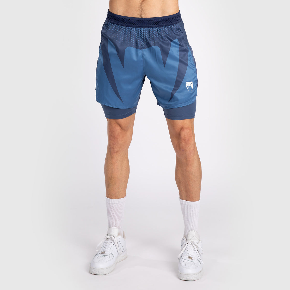 Short de Combat Pour Hommes Venum Attack - Bleu Marine - product-type_Shorts de training