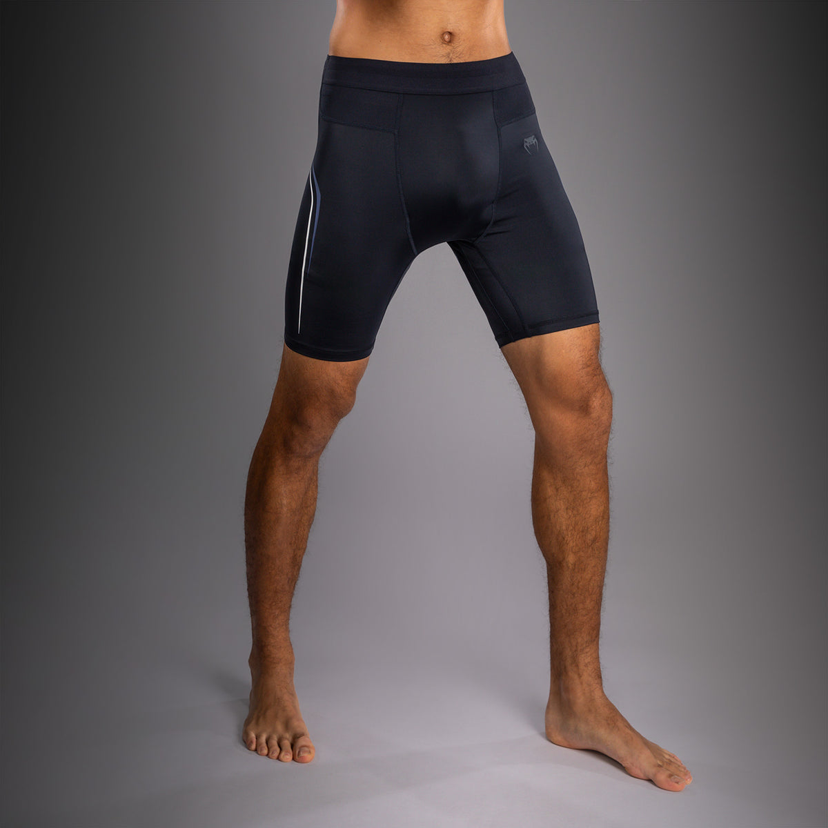 Short de Compression Venum G-Core - Bleu Marine/Blanc - product-type_Shorts de compression