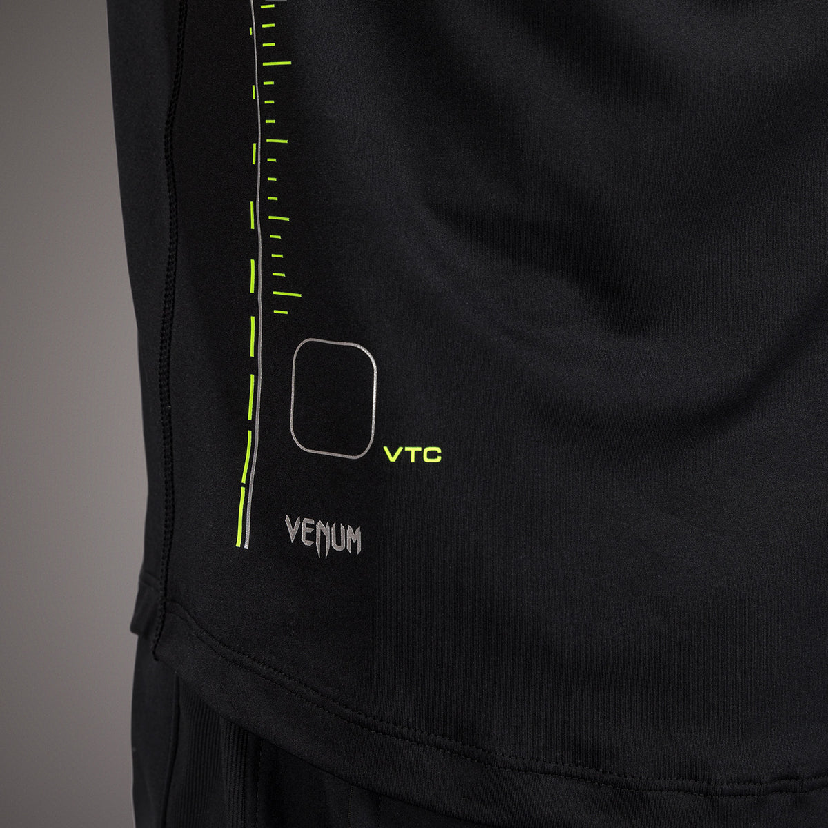 T-shirt Dry Tech Venum Training Camp 4.0 - Noir/Vert fluo - product-type_T-Shirts Dry Tech