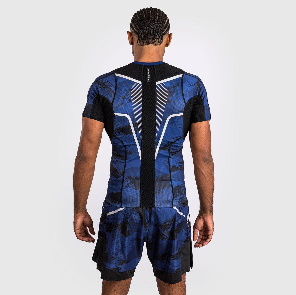 Rashguard à manches courtes Venum Electron 3.0 - Bleu marine - product-type_T-Shirts de Compression