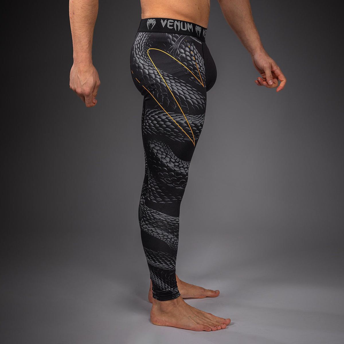 Pantalon de compression Venum Matupa - Noir/Gris/Or - product-type_Pantalons de Compression