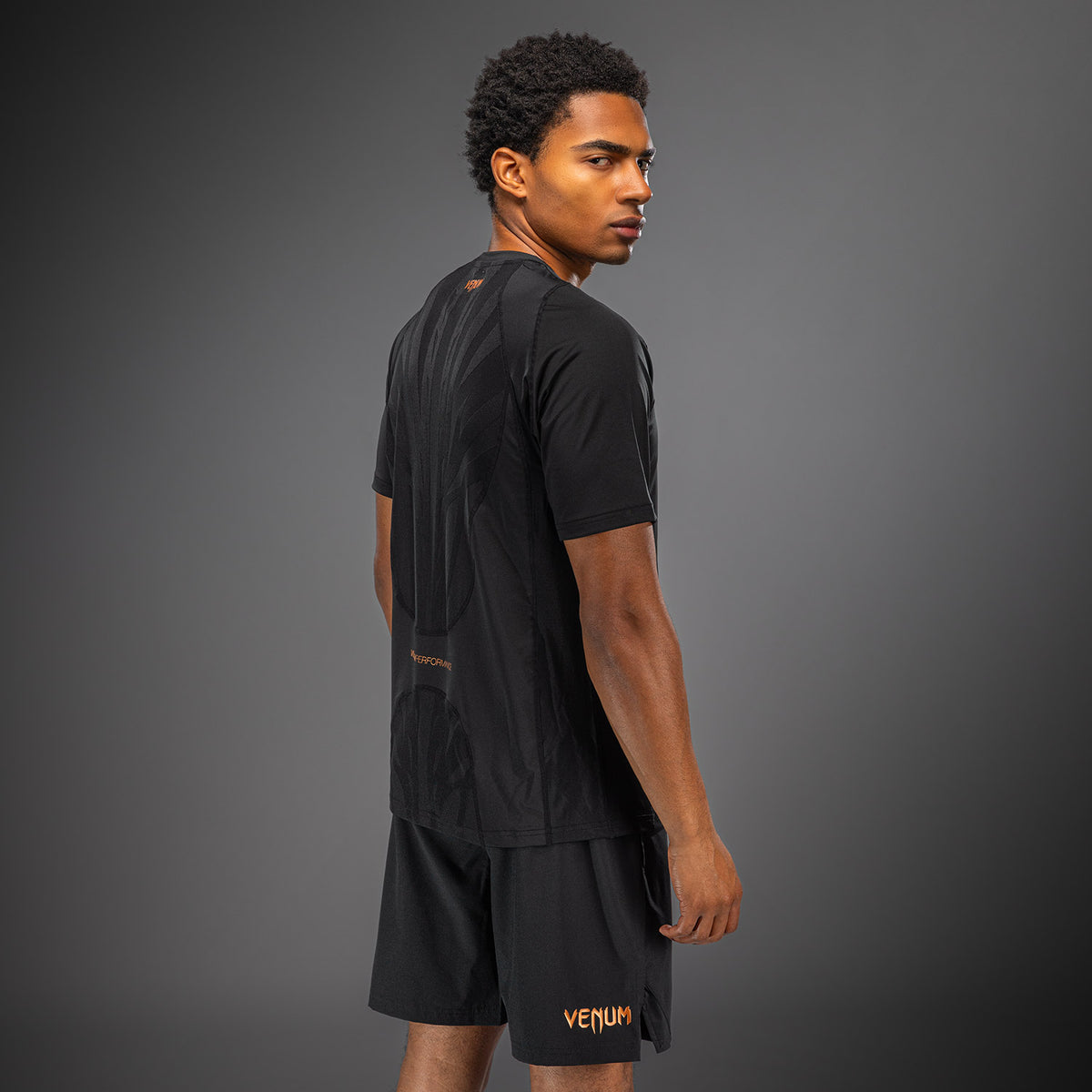 T-shirt Dry Tech Venum G-Fit Revolution - Noir/Cuivre - product-type_T-Shirts Dry Tech