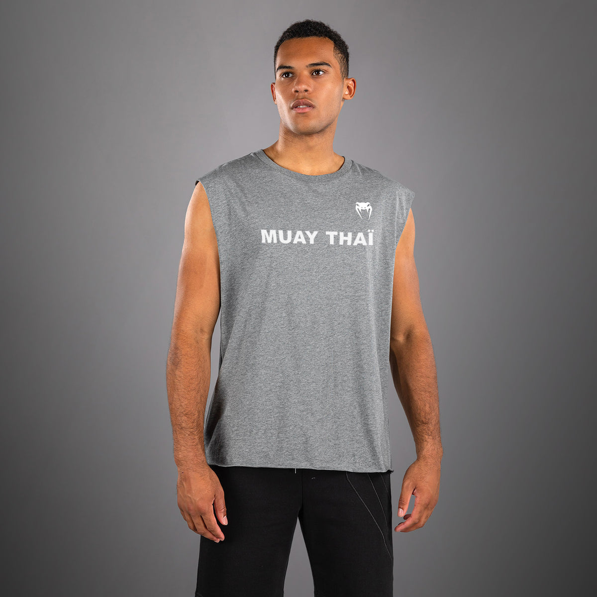 T-shirt Venum Muay Thai VT – Gris Chiné - product-type_T-Shirts