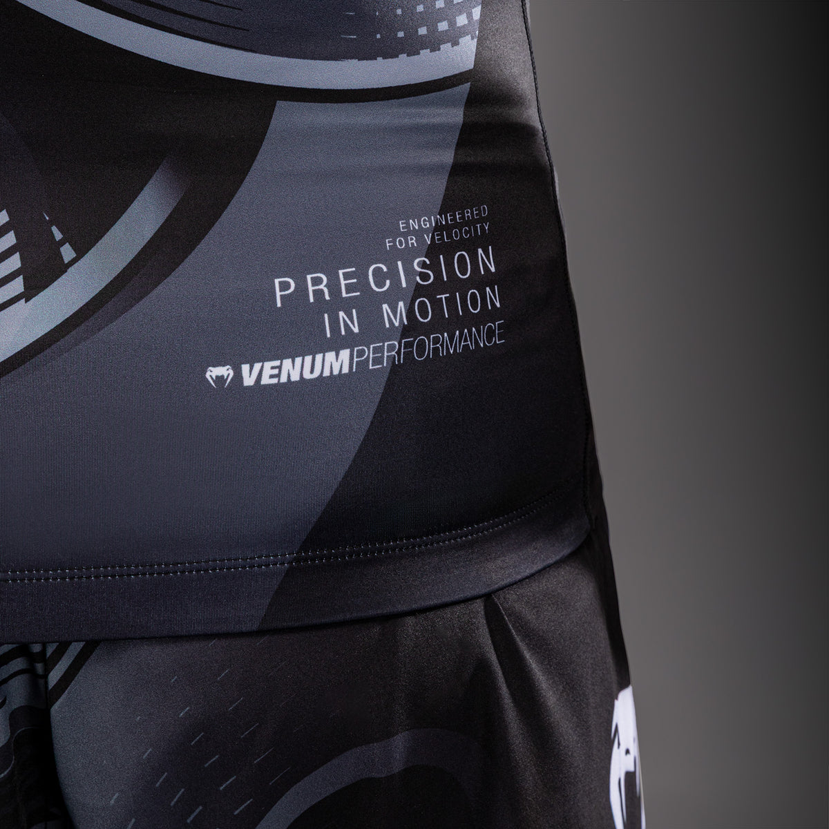 Rashguard manches courtes Venum Crimson Viper 2.0 - Noir/Gris - product-type_T-Shirts de Compression