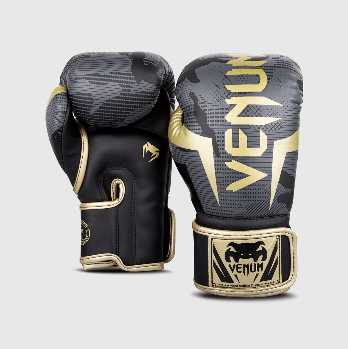 Gants de boxe Venum Elite – Camo/Or - product-type_Gants de boxe