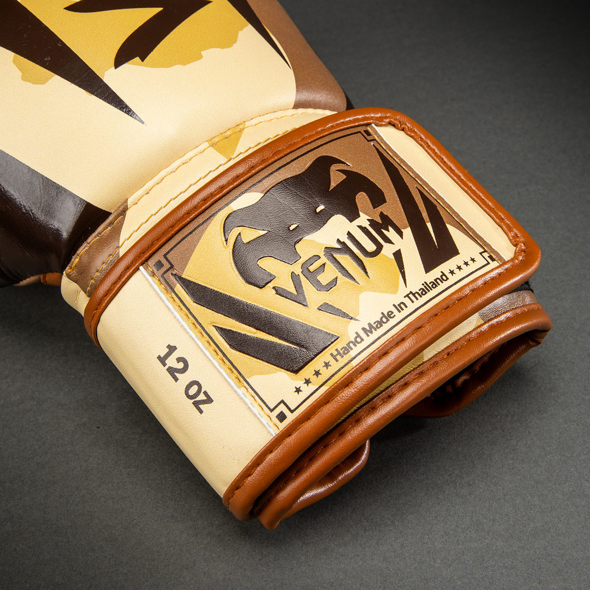 Gants de Boxe Venum Elite Camo - Beige Clair/Marron
