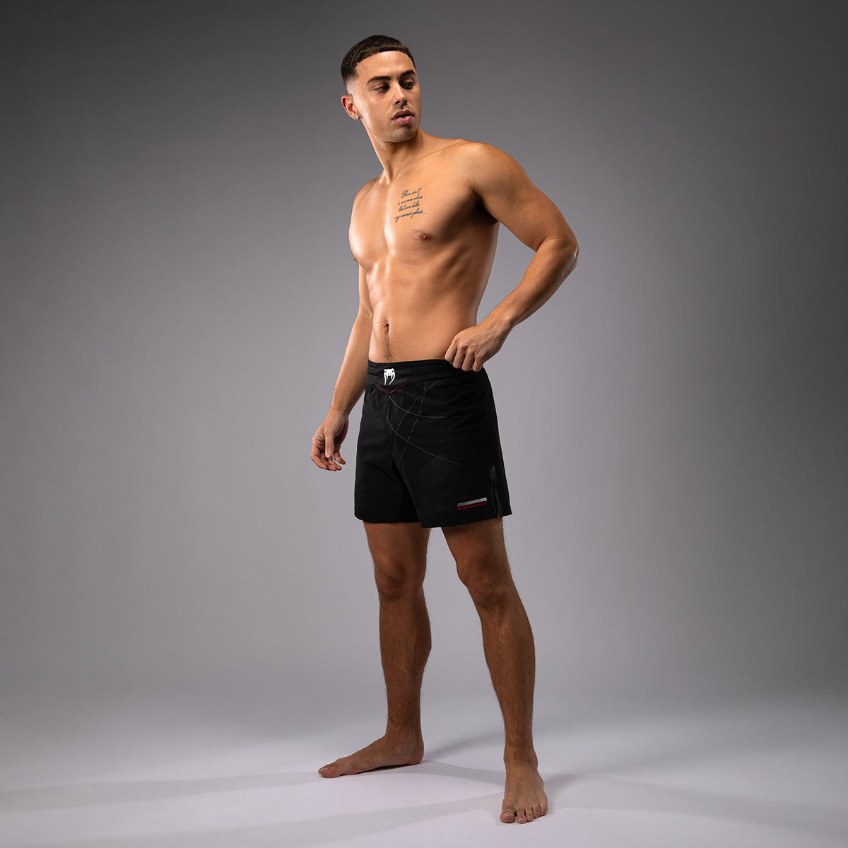 Short de Combat Venum Tactical XT- Noir/Rouge Feu - product-type_Shorts de MMA