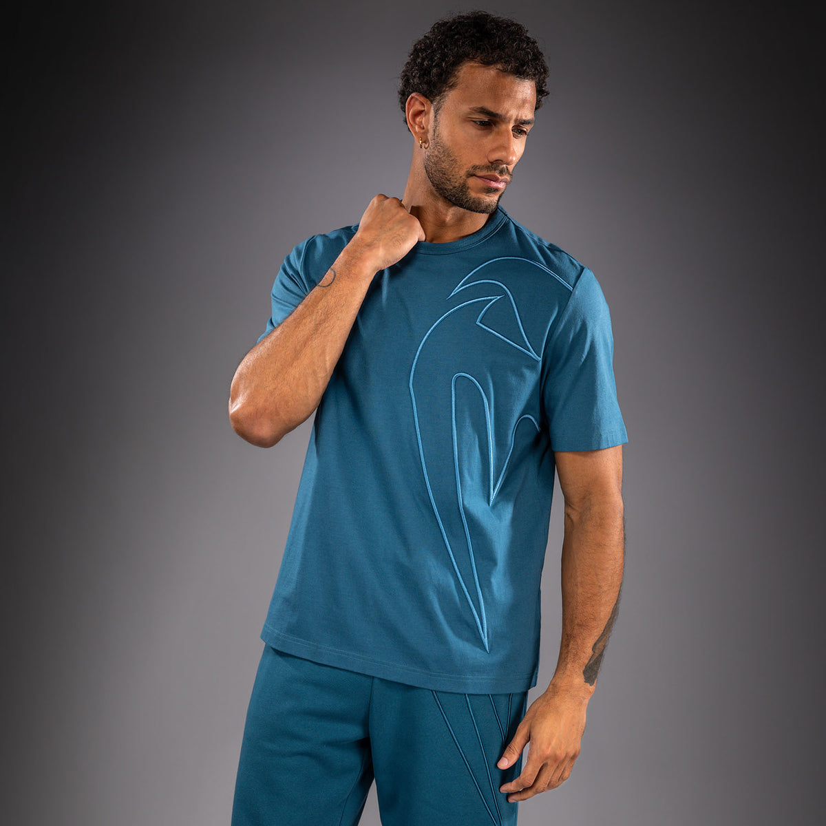 T-shirt en Coton Venum Giant 3D - Bleu Océan - product-type_T-Shirts