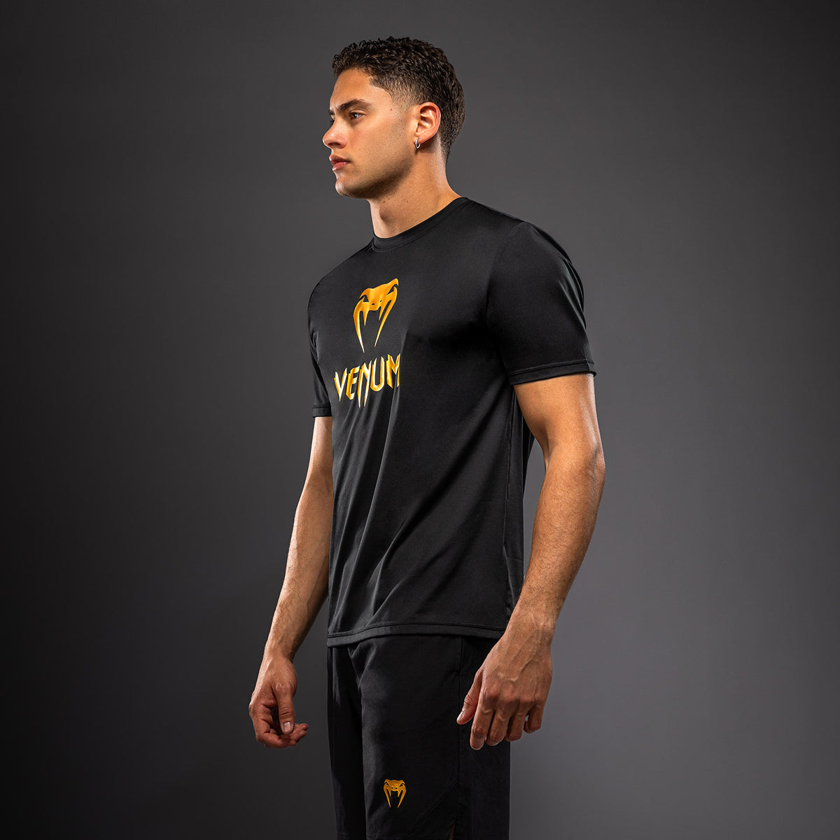 T-shirt Dry Tech Venum Classic - Noir/Or - product-type_T-Shirts Dry Tech