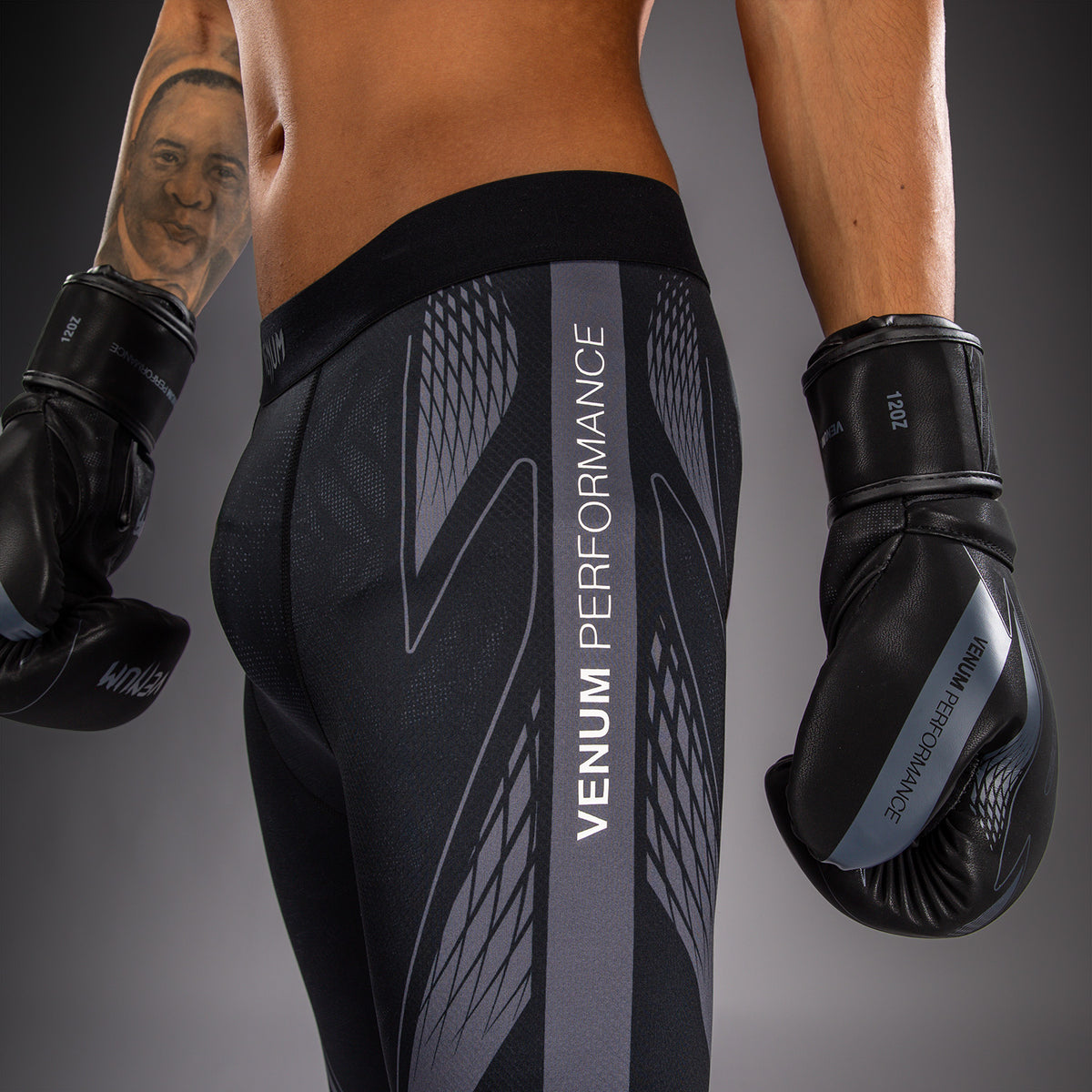 Pantalon de compression Venum Amazonia Reborn - Noir/Gris - product-type_Pantalons de Compression