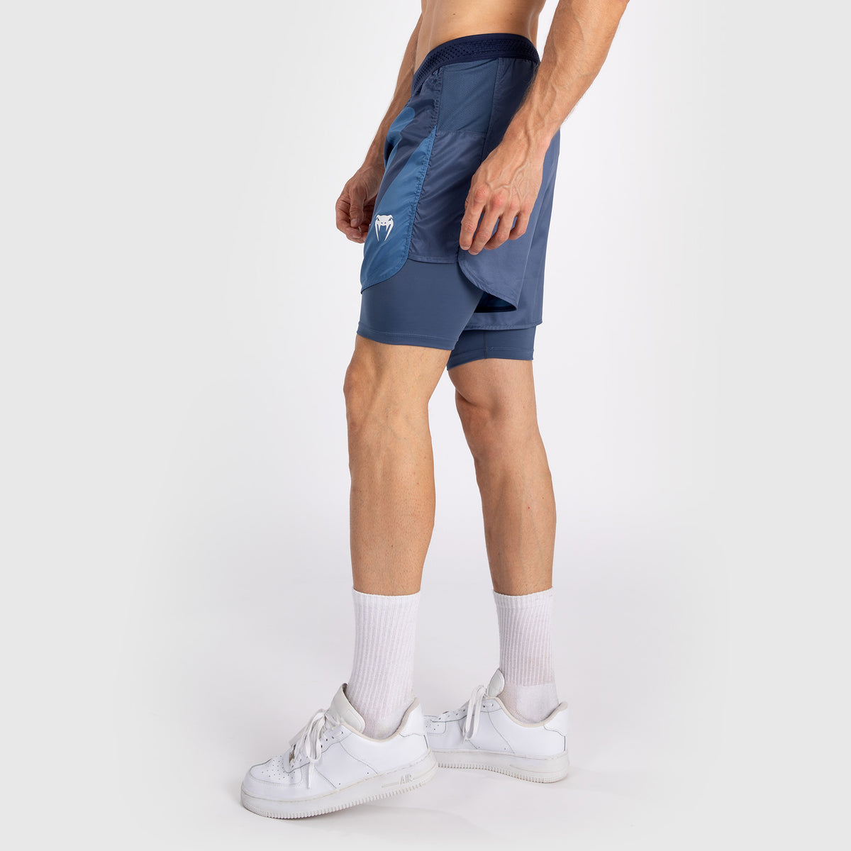 Short de Combat Pour Hommes Venum Attack - Bleu Marine - product-type_Shorts de training