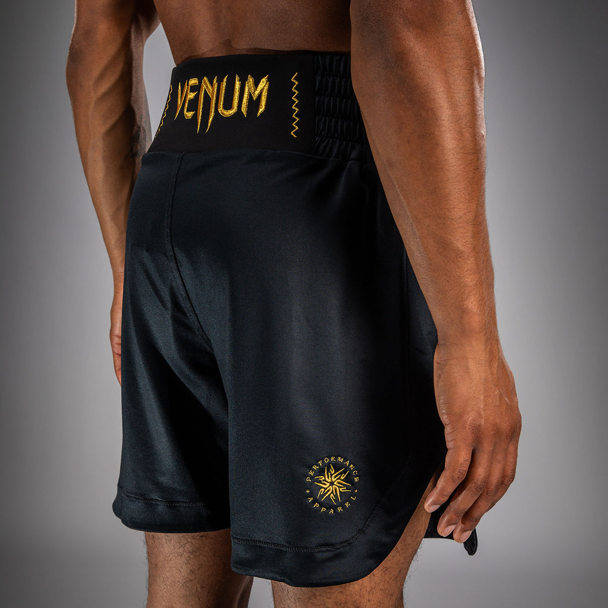 Short de boxe Venum Attack - Noir/Or - product-type_Shorts de boxe