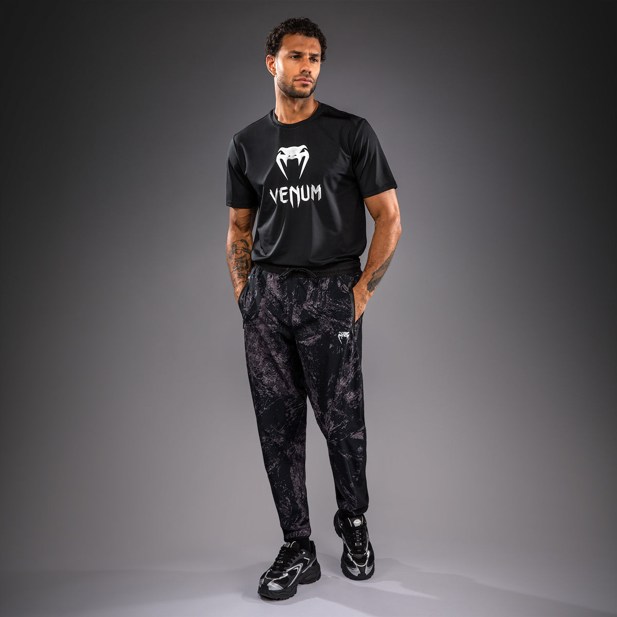 Pantalon de Jogging Venum Rage & Workout - Noir/Gris - product-type_Pantalons de jogging
