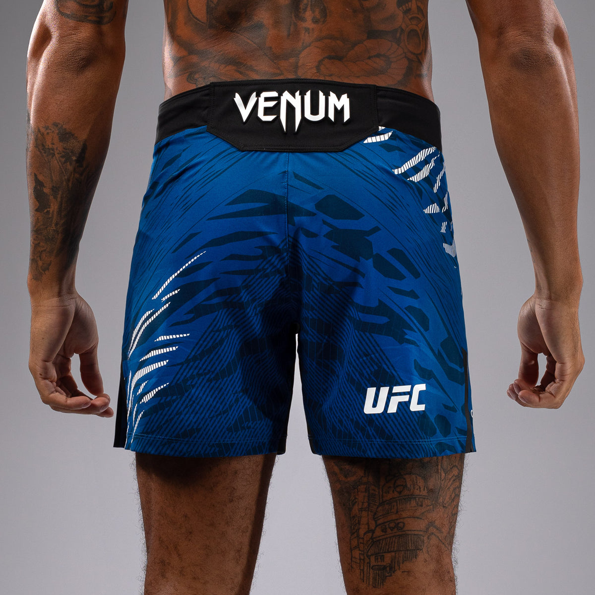Shorts de Combat pour Hommes UFC Fusion by Venum Authentic Fight Night - Coupe Courte - Bleu - product-type_Shorts de MMA