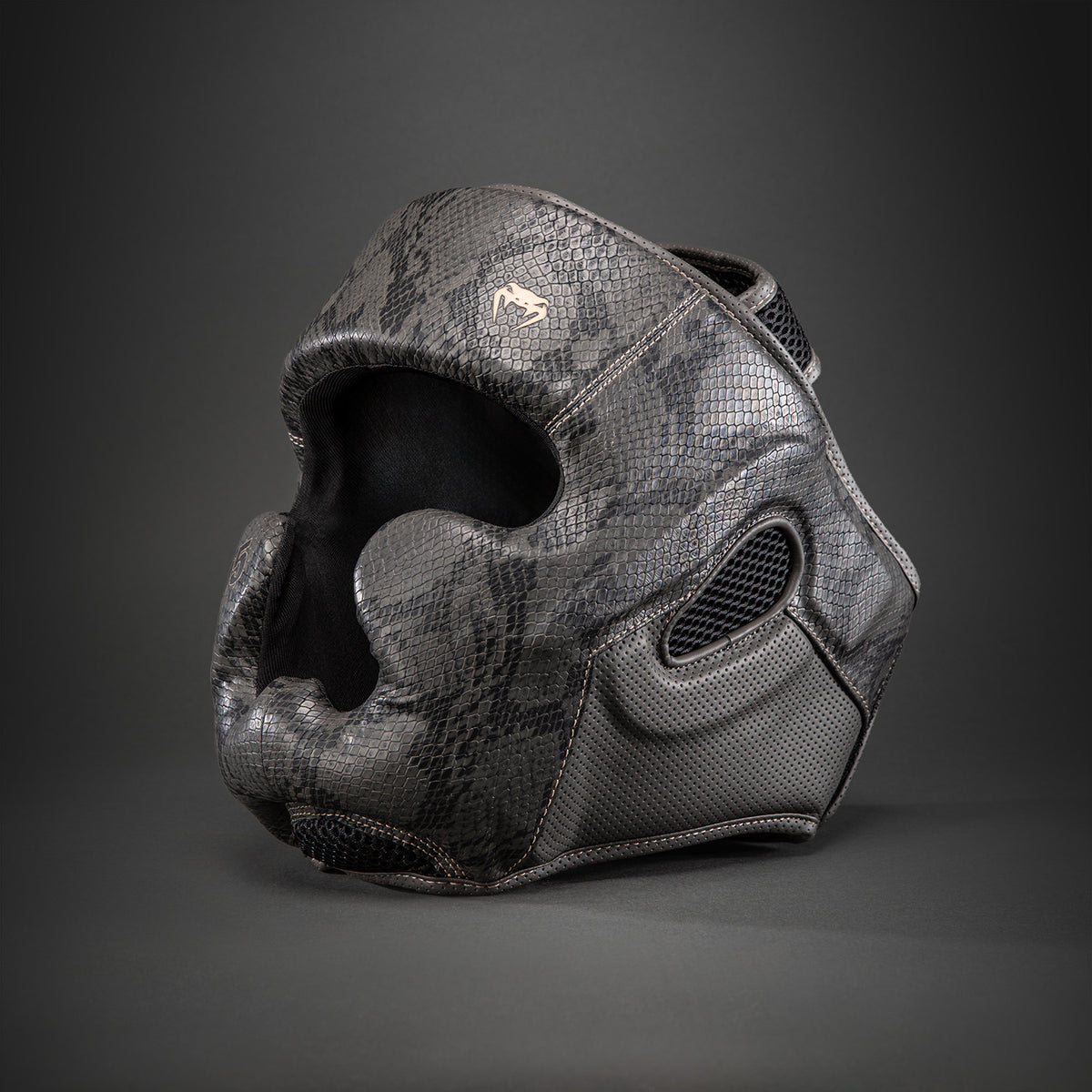 Casque de Protection Venum Impact Evo Scales – Gris Foncé - product-type_Casques de boxe