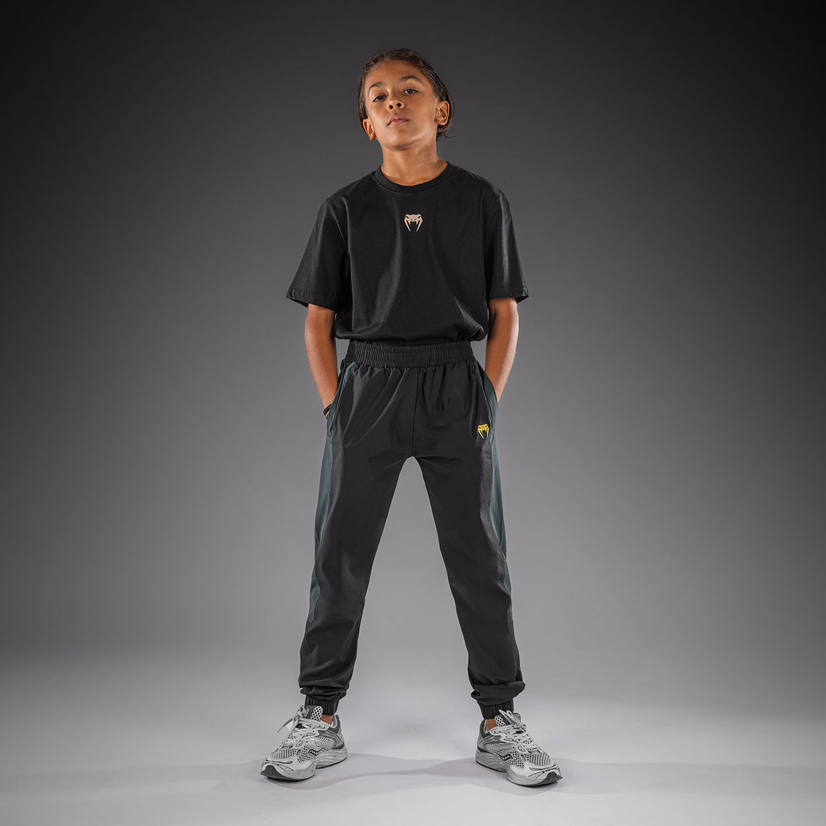 Pantalon de jogging Pour Enfant Venum Vectra - Noir/Or - product-type_Pantalons de jogging