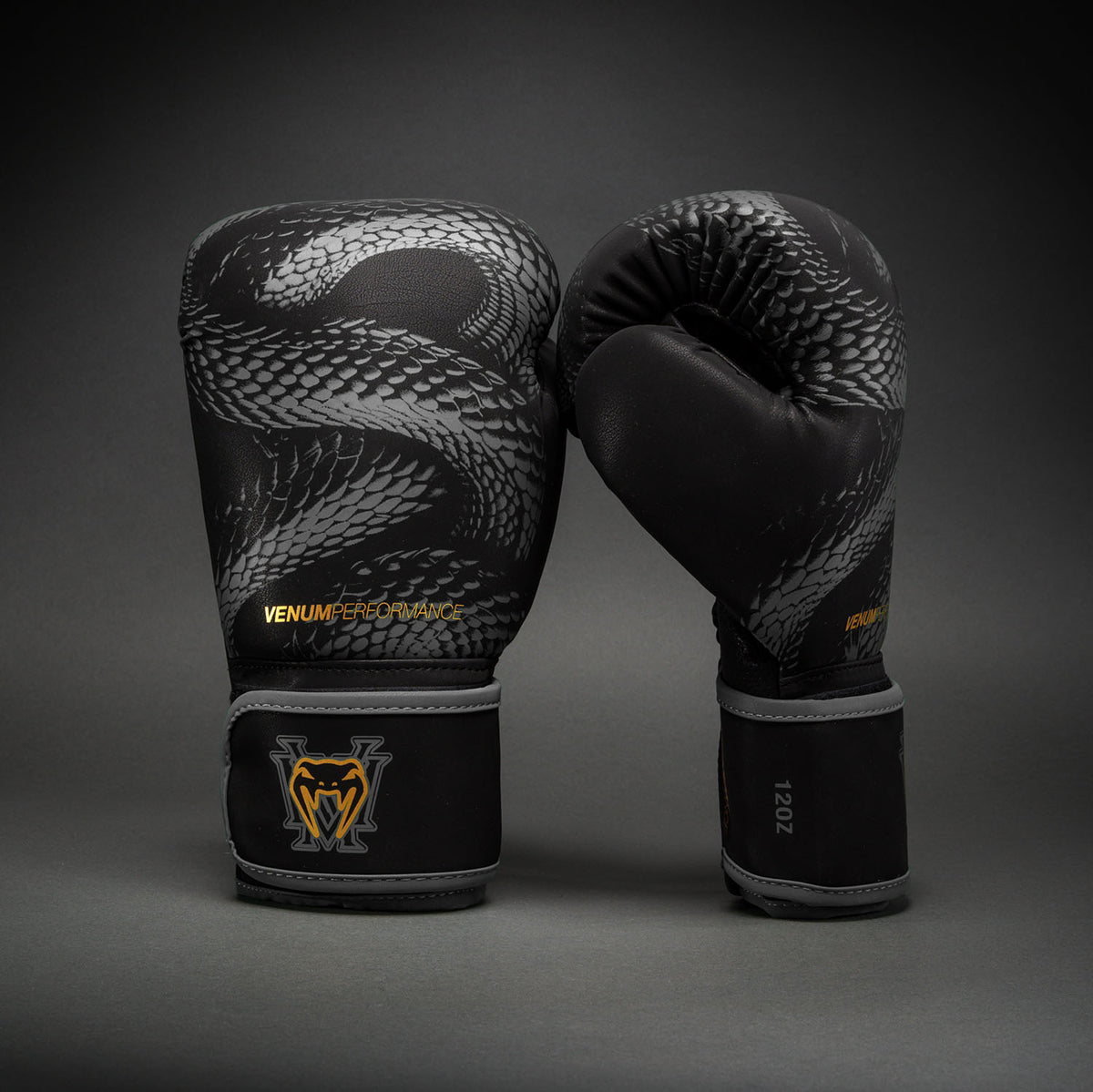 Gants de Boxe Venum Impact Matupa - Noir/Gris/Or - product-type_Gants de boxe