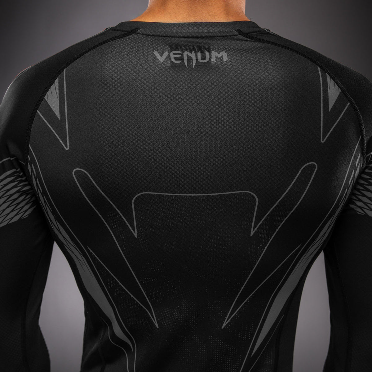 Rashguard à manches longues Venum Amazonia Reborn - Noir/Gris - product-type_T-Shirts de Compression