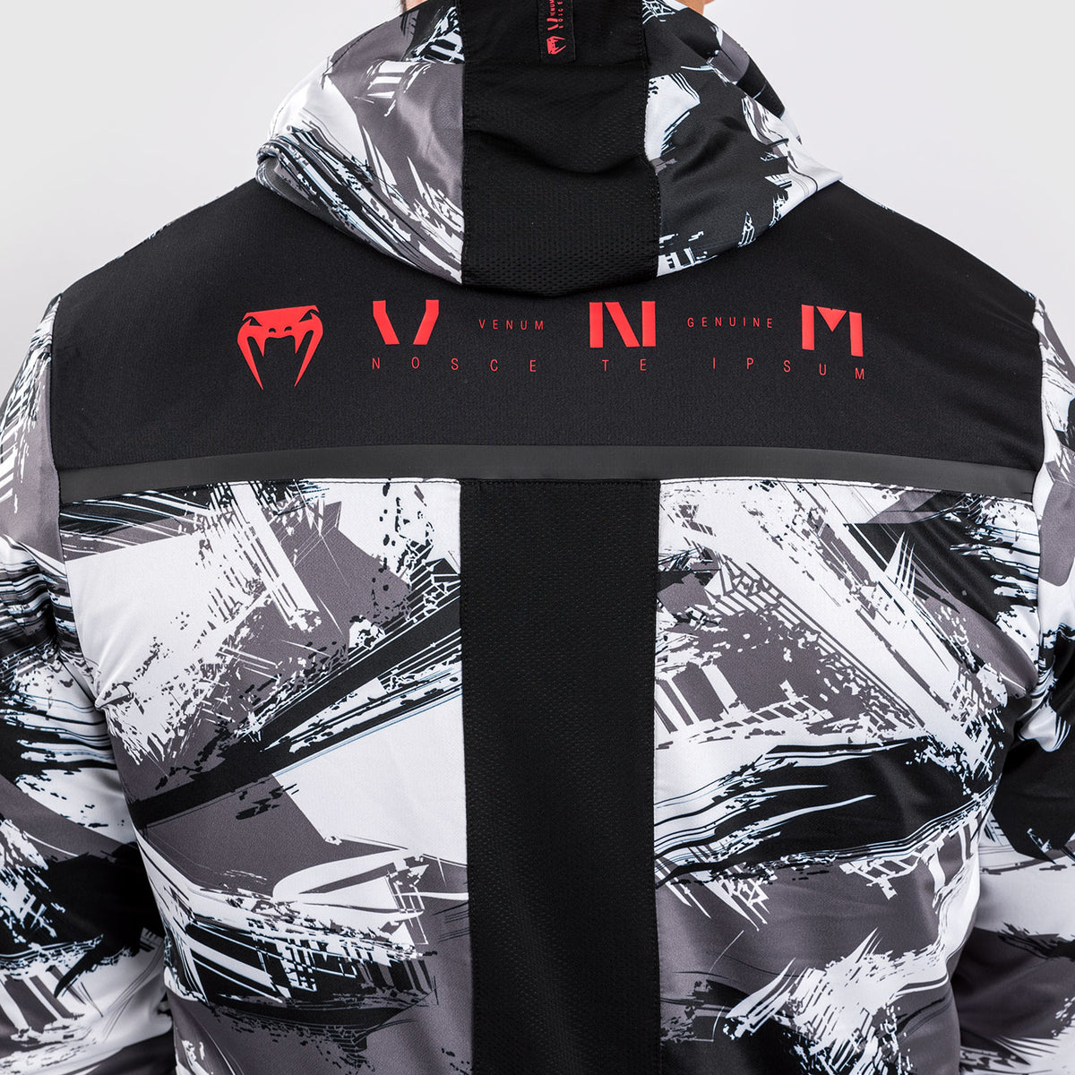 Sweat à capuche Venum Electron 3.0 - Gris/Rouge - product-type_Vestes