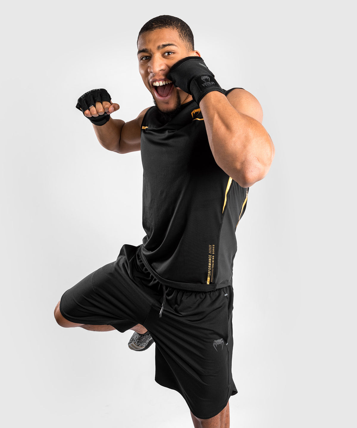 Débardeur Dry Tech Venum Tempest 2.0 – Noir/Or - Débardeurs
