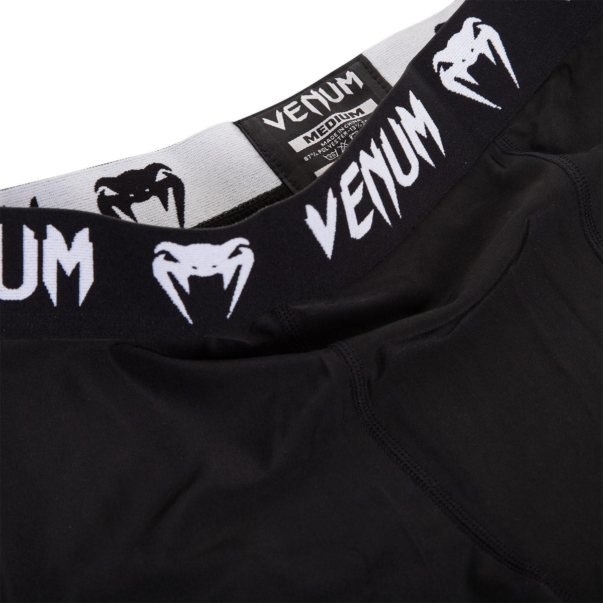 Pantalon de compression Venum Contender 2.0 - Noir/Blanc - Pantalons de compression